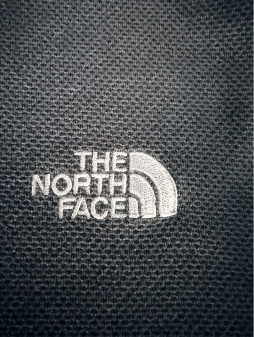 The North Face Jacket Leo 1/4 Zip Fleece Pullover Knit Sweater Men’s MEDIUM GREY